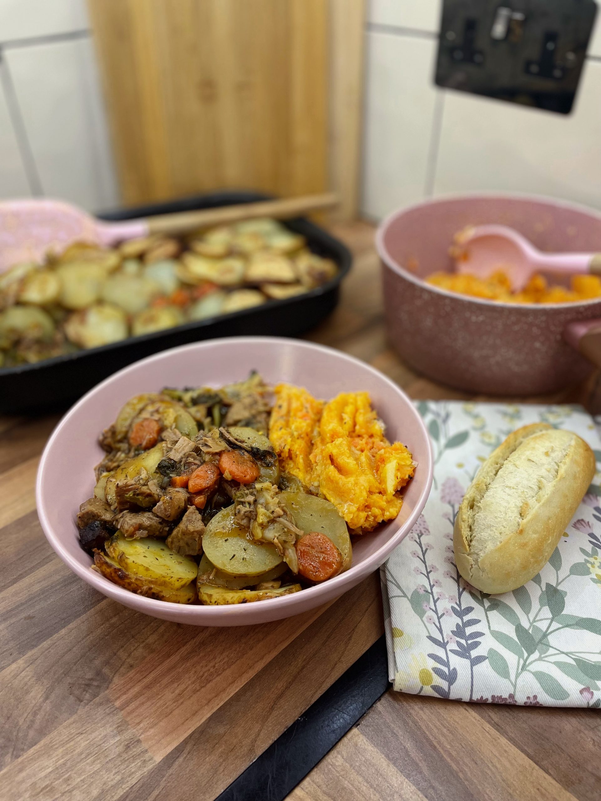 How to cook a lamb hotpot with leftover roast lamb
