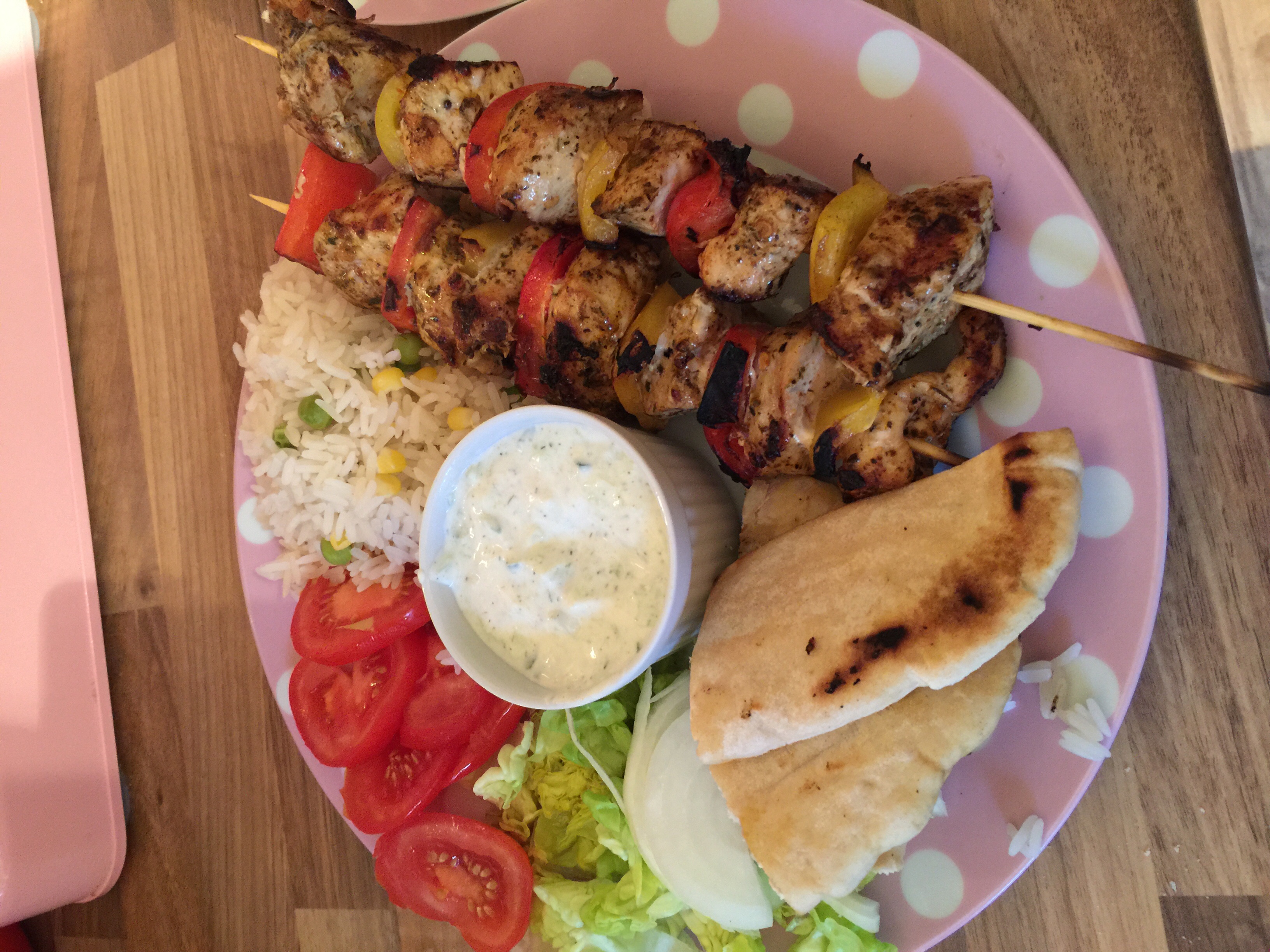 Chicken souvlaki - Feed Your Family for £20 a week