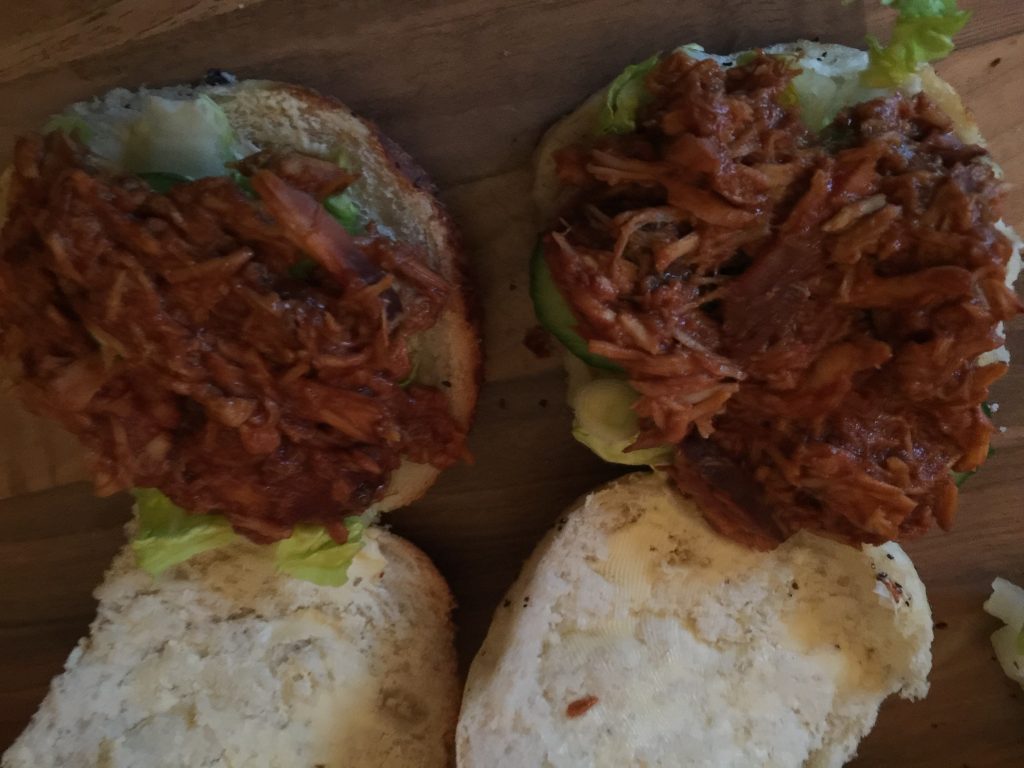 Slow Cooker BBQ Pulled Chicken