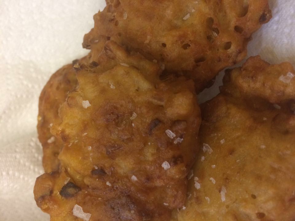 Cheese & Onion Fritters