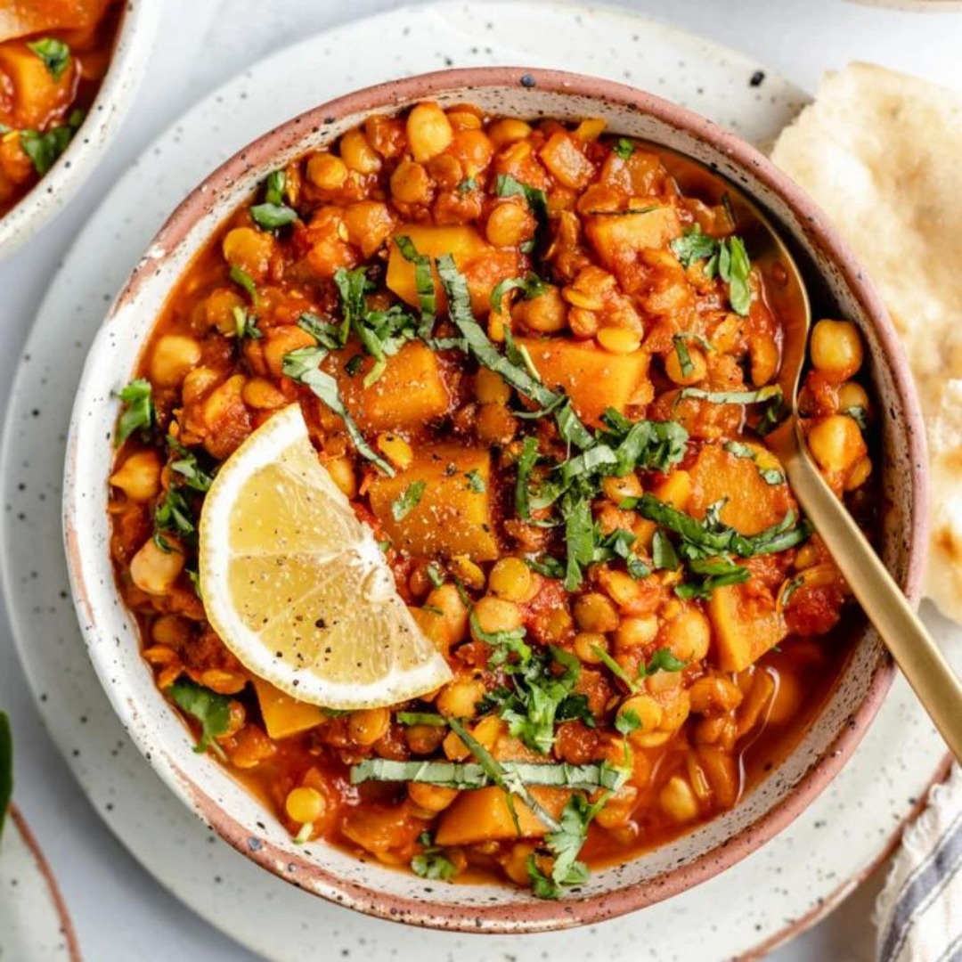 Butternut squash and chickpea stew Feed Your Family for £20 a week