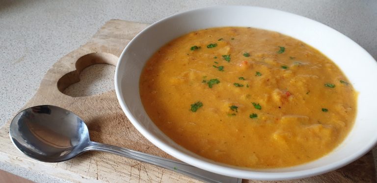 Sweet Potato & Coconut Soup - Feed Your Family for £20 a week