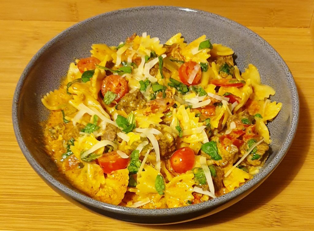 Hamburger Pasta - Feed Your Family for £20 a week