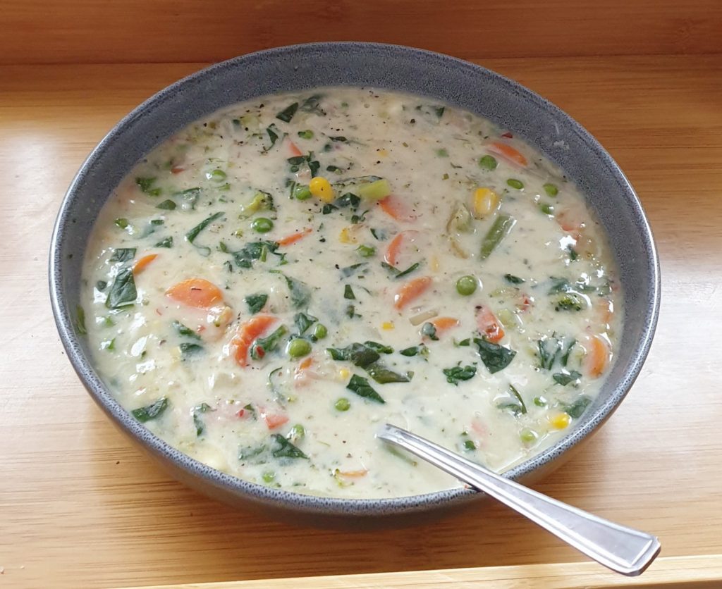 Cream Of Spinach Soup - Feed Your Family For £20 A Week