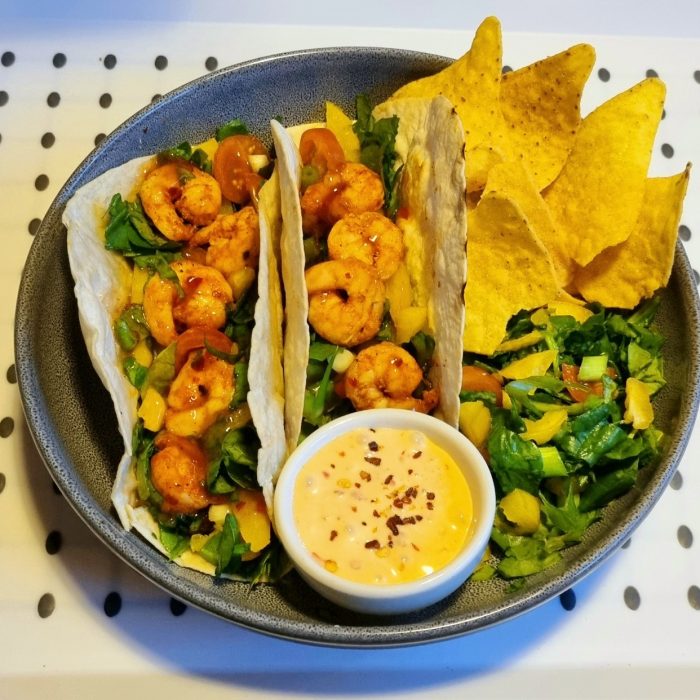Air Fryer King Prawn Tacos Feed Your Family for £20 a week
